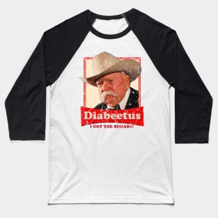 Diabeetus - Brimley Baseball T-Shirt